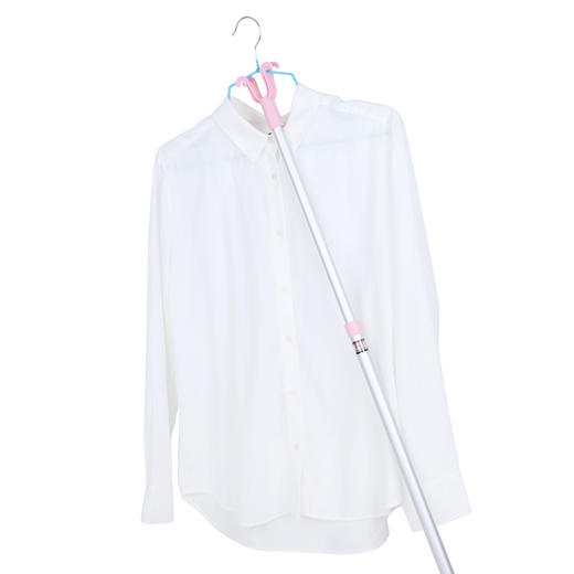 美丽雅双勾铝合金伸缩杆衣叉 商品图1