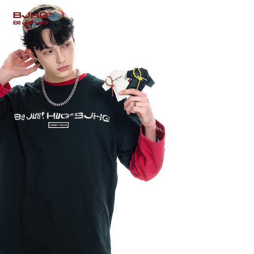 BJHG不计后果 小衣服贴贴t恤配饰随心百搭饰品潮流设计感衣服配饰 商品图3