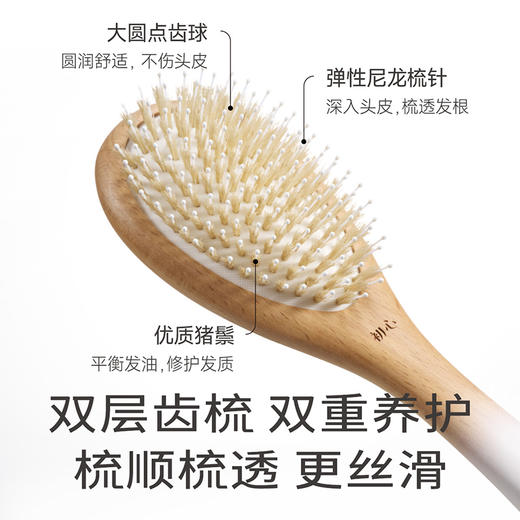 初心| 蓬蓬梳猪鬃榉木 商品图3