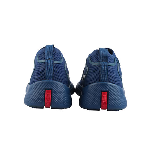 【超惠秒】Prada 普拉达 男士织物真皮舒适百搭运动休闲鞋 12141 商品图4