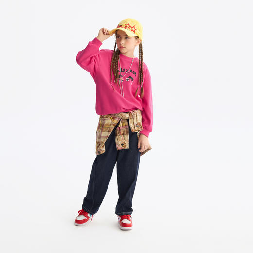 【MQD】童装女童卫衣外套2025春季新款宝宝打底衫儿童原创长袖T恤 商品图3