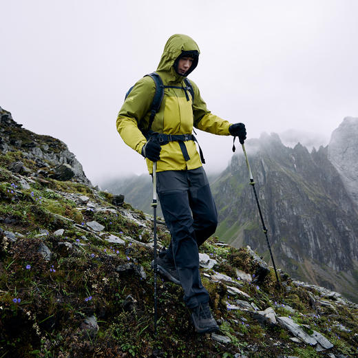 【游隼】拓路者冲锋衣男东丽户外登山服腋下拉链防水拼色登山服 商品图4