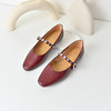 经典鲨2025秋专柜新款羊皮革复古柔软舒适浅口玛丽珍单鞋女KW117-537101 商品缩略图3