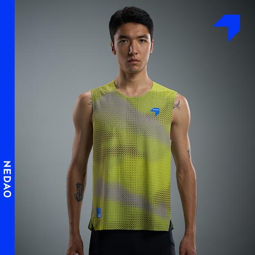 内道破土风洞坎肩速干透气越野户外跑步男士马拉松训练轻量无袖T 商品图2