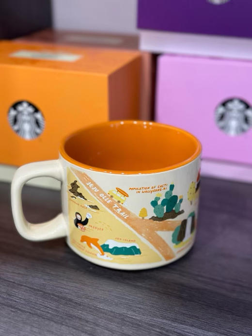 韩单正品星巴克咖啡杯，陶瓷杯。现货 4色。
材质陶瓷，容量355ml。
代购200左右，现特价💰99包邮 商品图7