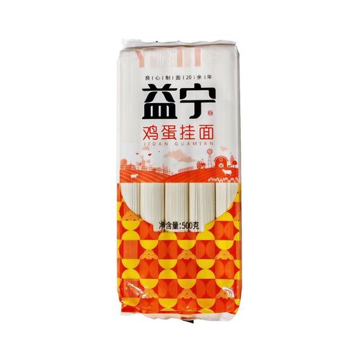 益宁500g鸡蛋挂面 商品图0