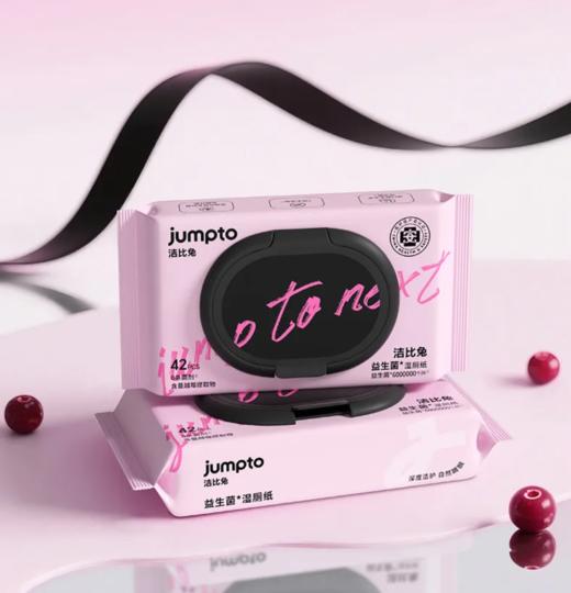 洁比兔益生菌湿厕纸独立包装便携式女性私处专用 商品图7