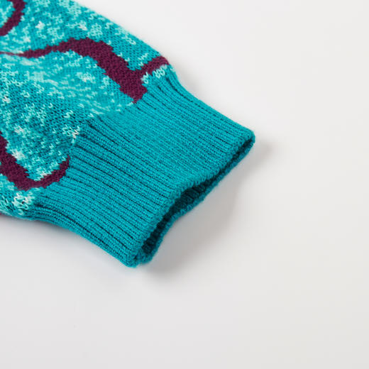 【MQD】儿童毛衣25春新款男童毛衣涂鸦V领开衫街潮百搭外套 商品图4