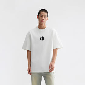 CHINISM赤尘 CH凉感刺绣短袖t恤男夏季新款男士防晒半袖男生上衣