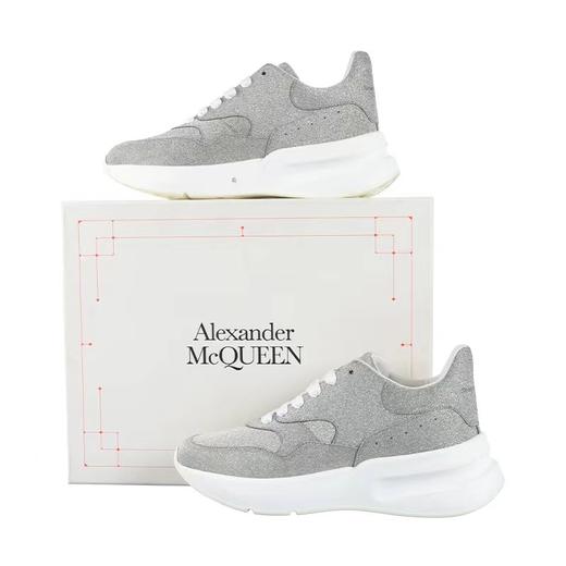 【超惠秒】McQueen 麦昆 男女通款满天星沙砾质感真皮运动休闲鞋12040 商品图1