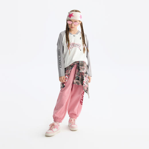 【MQD】【吸湿速干】童装女童长袖T恤春装新款儿童宝宝打底衫上衣 商品图3