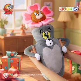 【正版授权】猫和老鼠花瓶CP毛绒玩具卡通汤姆猫变身花瓶玩偶杰利鼠花朵礼物公仔