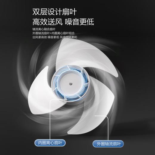 海尔（Haier）空气循环扇手机APP语音遥控香薰抑菌交流定频电风扇家用卧室风扇落地扇台式小风扇空调扇HFX-Y00U9 商品图4