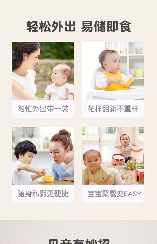 贝亲辅食 肉蔬拌饭料80g 商品图2