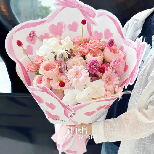 胭脂絮语  • 鲜花花束 商品图1