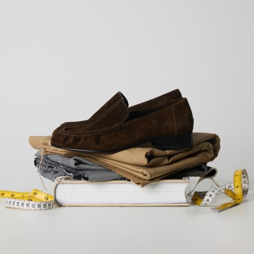 PRETTY RIVER反绒小牛皮乐福鞋 商品图1