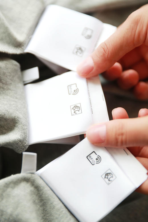 美式学院polo衫，小标刺绣设计。元祖灰翻领长袖宽松上衣C081268 商品图13