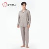 都市丽人睡衣马丁绵睡衣男士家居服长袖长裤保暖面料套装FHH0B2 商品缩略图2