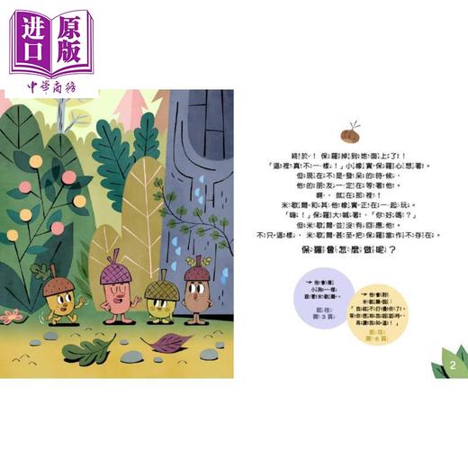 【中商原版】品格教育绘本 选择判断 人际关系 由我来选择 谁才是真正的朋友 港台原版 儿童绘本 图画故事书 亲子童书 3-6岁 商品图2