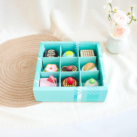 精美仿真茶具！【模拟过家家，体验下午茶！】木制过家家仿真 丹麦冰淇淋雪糕下午茶 儿童亲子互动 益智玩具-QB 商品图9