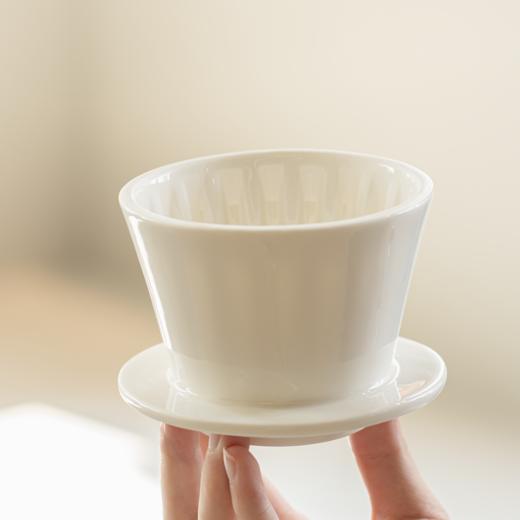 冰瞳B75咖啡滤杯-陶瓷|暖白色 商品图7