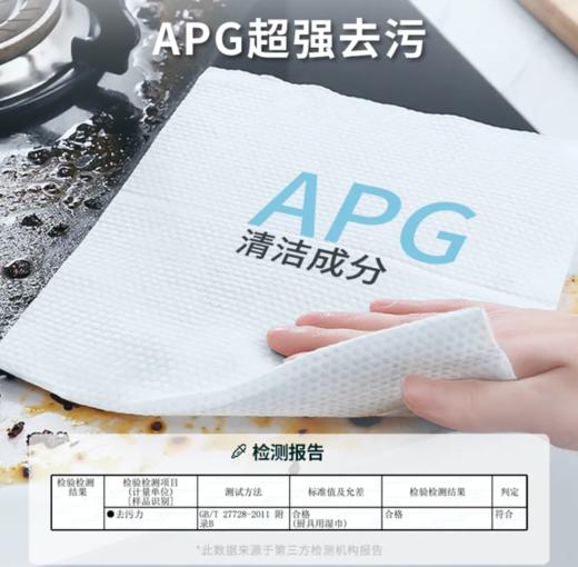 洁比兔40抽厨房湿巾加大加后2包/3包 商品图2