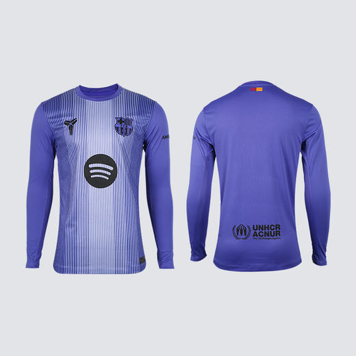 小李子NIKE耐克 25-26赛季巴萨客场守门员长袖球衣成人HQ9290-511 商品图4