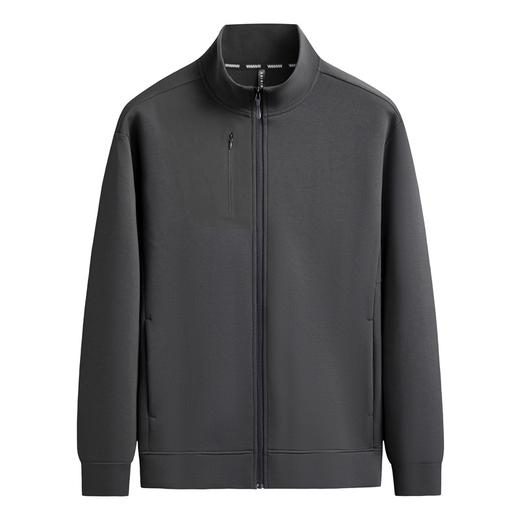 【DSF】大依优型大码男装秋季新款男士加肥加大码立领针织夹克男胖子开衫卫衣 商品图11