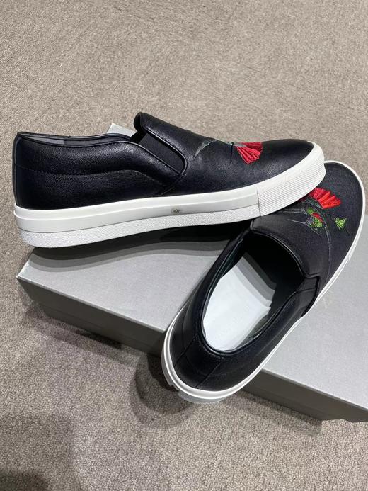 【超惠秒】McQueen 麦昆 男女通款一脚蹬真皮蜂鸟刺绣百搭运动休闲鞋 12356 商品图7