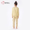 都市丽人男童女童可穿40支TC拉架睡衣家居服长袖长裤棉质JHH9D4 商品缩略图3