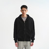 CHINISM赤尘 黑色重磅刺绣连帽开衫卫衣男秋季美式短款拉链外套 商品缩略图0