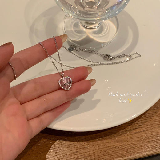 【YW】无忧购39元5件设计感百搭气质爱心款项链合集（截单后3-5天发货) 商品图5