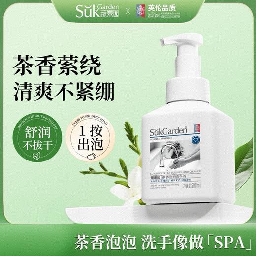 蔬果园茶香泡泡洗手液500ml*3瓶 商品图0