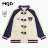 【MQD】童装男大童春款学院风插肩袖撞色休闲外套 商品缩略图0