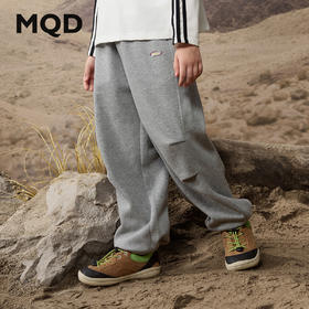 【MQD】童装男大童春秋季品儿童潮酷休闲运动阔腿针织裤