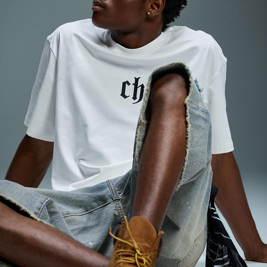 【运动系列】CHINISM赤尘 索罗娜凉感t恤男夏季宽松男士休闲半袖 商品图3