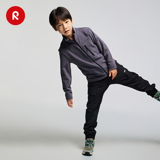 芬兰reima2025男女儿童中童亲肤保暖弹力舒适运动针织夹克 商品图4