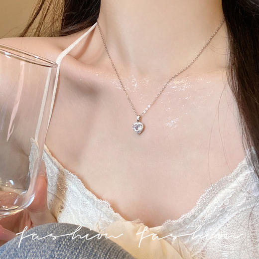 【YW】无忧购39元5件设计感百搭气质爱心款项链合集（截单后3-5天发货) 商品图12