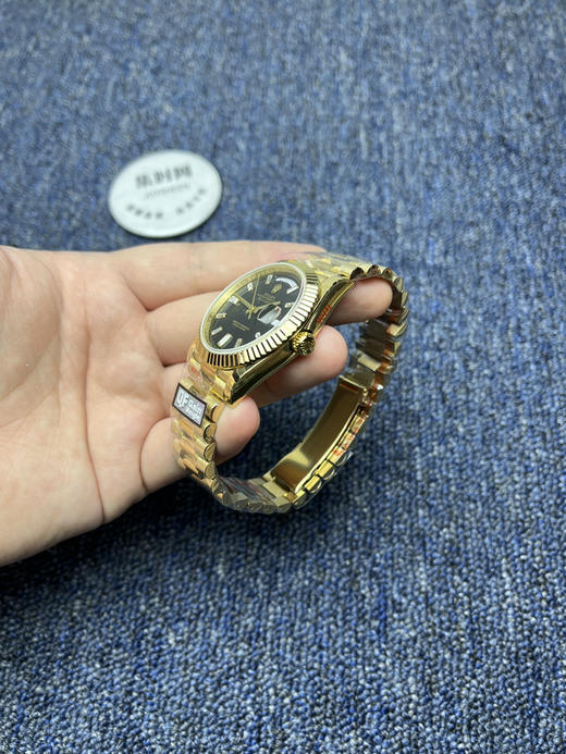 QF配重版 重量180克+ 劳力士星期日历型系列 日志40mm 黑冰糖DD
款式：男士腕表 商品图3