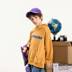 【MQD】男大童春秋季品潮酷休闲运动跑步连帽卫衣