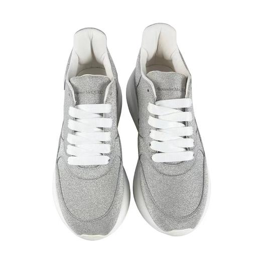 【超惠秒】McQueen 麦昆 男女通款满天星沙砾质感真皮运动休闲鞋12040 商品图3