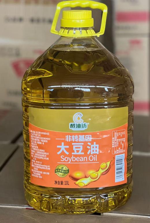 【QT】醇油坊非转基因大豆油  10L/桶 商品图1