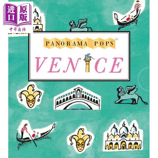【中商原版】威尼斯 Walker全景立体书系列 精美折叠插画 Venice Panorama Pops 英文原版 Sarah McMenemy 商品图0