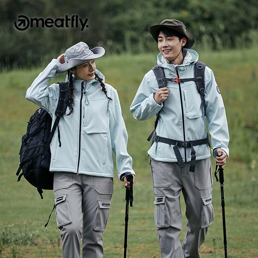 “反季清仓”MEATFLY 捷克户外运动品牌 三层冲锋软壳衣 严密防风 透气舒适 商品图0