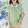 雀说polo领短袖t恤爆款翻领半袖时尚正肩上衣体恤AL20069 商品缩略图2