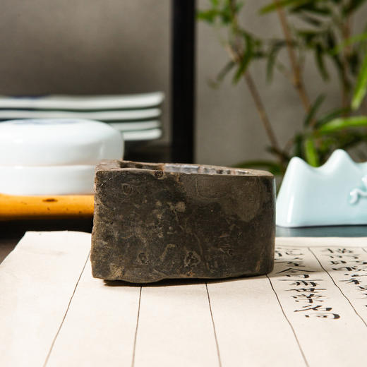 汉晋“精巧凤凰纹”古砖制砚 商品图3