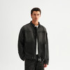 CHINISM赤尘 立领牛仔外套男美式复古机车黑色牛仔衣哈灵顿夹克 商品缩略图3