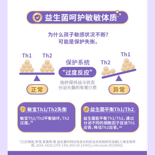 【2盒399】合兰仕敏敏无忧益生菌粉60g（2g*30） 商品图2