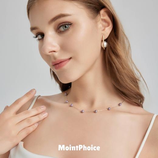 MointPhoice满天星项链（礼盒装）， 如夜空繁星般璀璨，温婉大气，S925银链【G】 商品图4