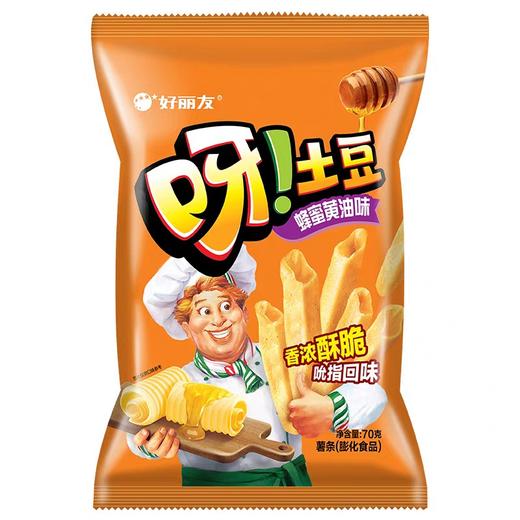 好丽友-呀土豆-蜂蜜黄油味70g 商品图0